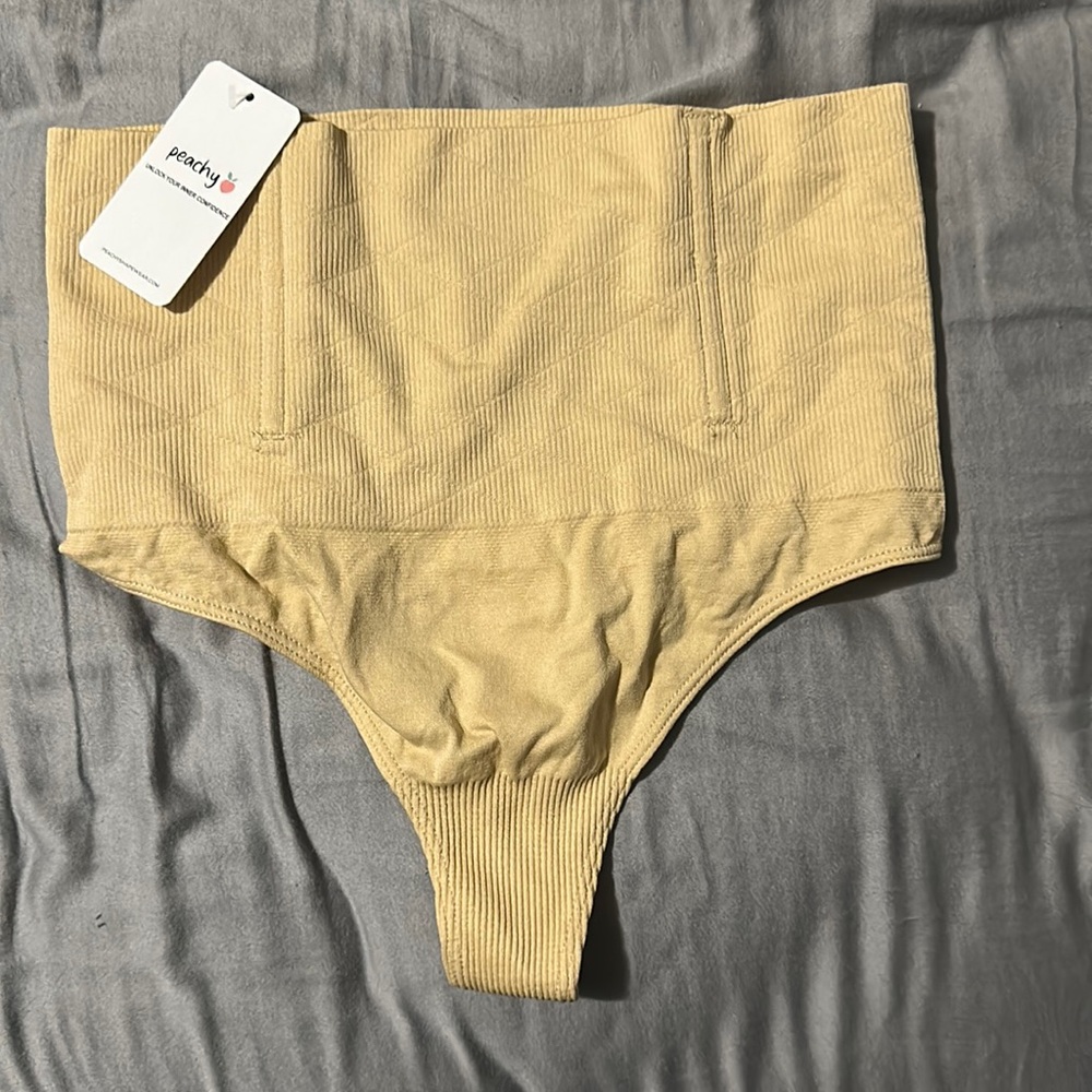 Peachy Shapewear Every-Day Tummy Control Thong